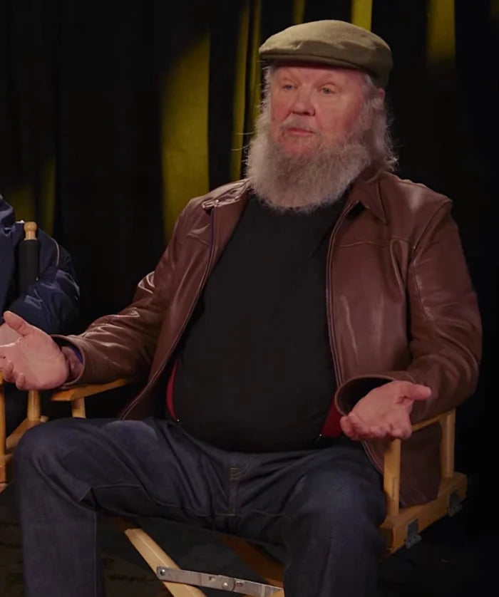 Detective Crashmore I Think You Should Leave with Tim Robinson Leather Jacket