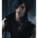 Devil May Cry 5 V Black Leather Coat
