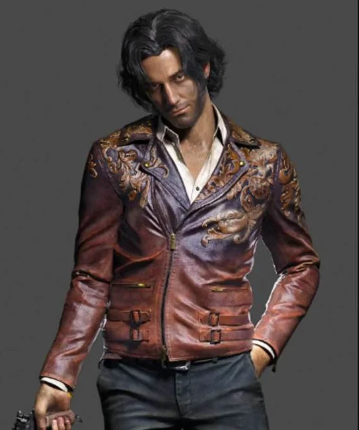 Resident Evil 4 Luis Serra Leather Jacket