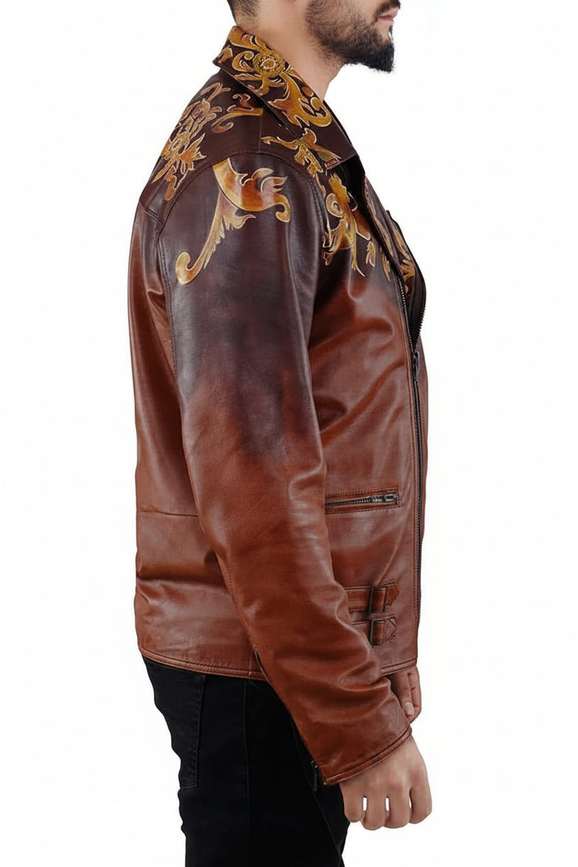 Hollywood Jackets Dr. Luis Serra Navarro Resident Evil 4 Leather Jacket
