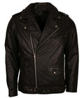 Brando Style Classic Biker Leather Jacket
