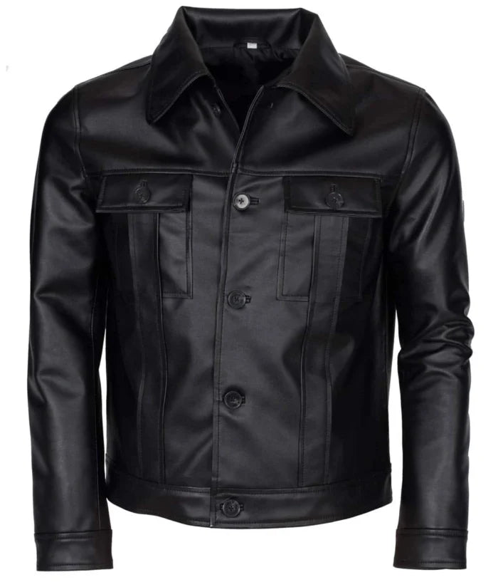 Men Vintage Leather Jacket – Premium Genuine Leather Classic Jacket