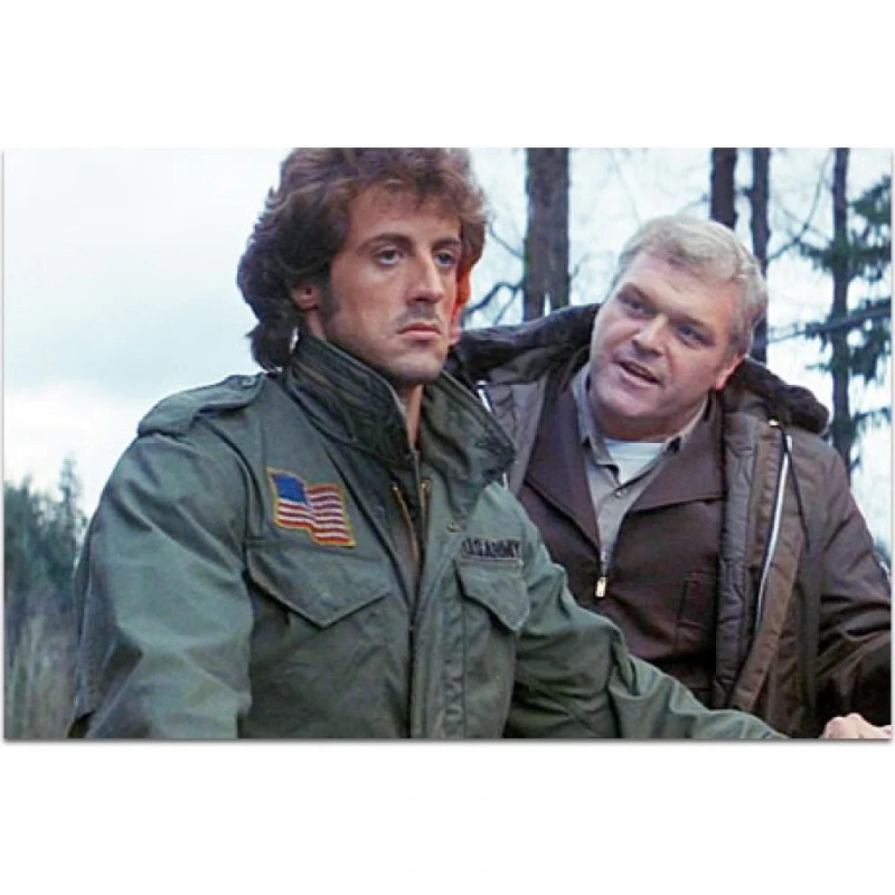 First Blood John Rambo Green Jacket