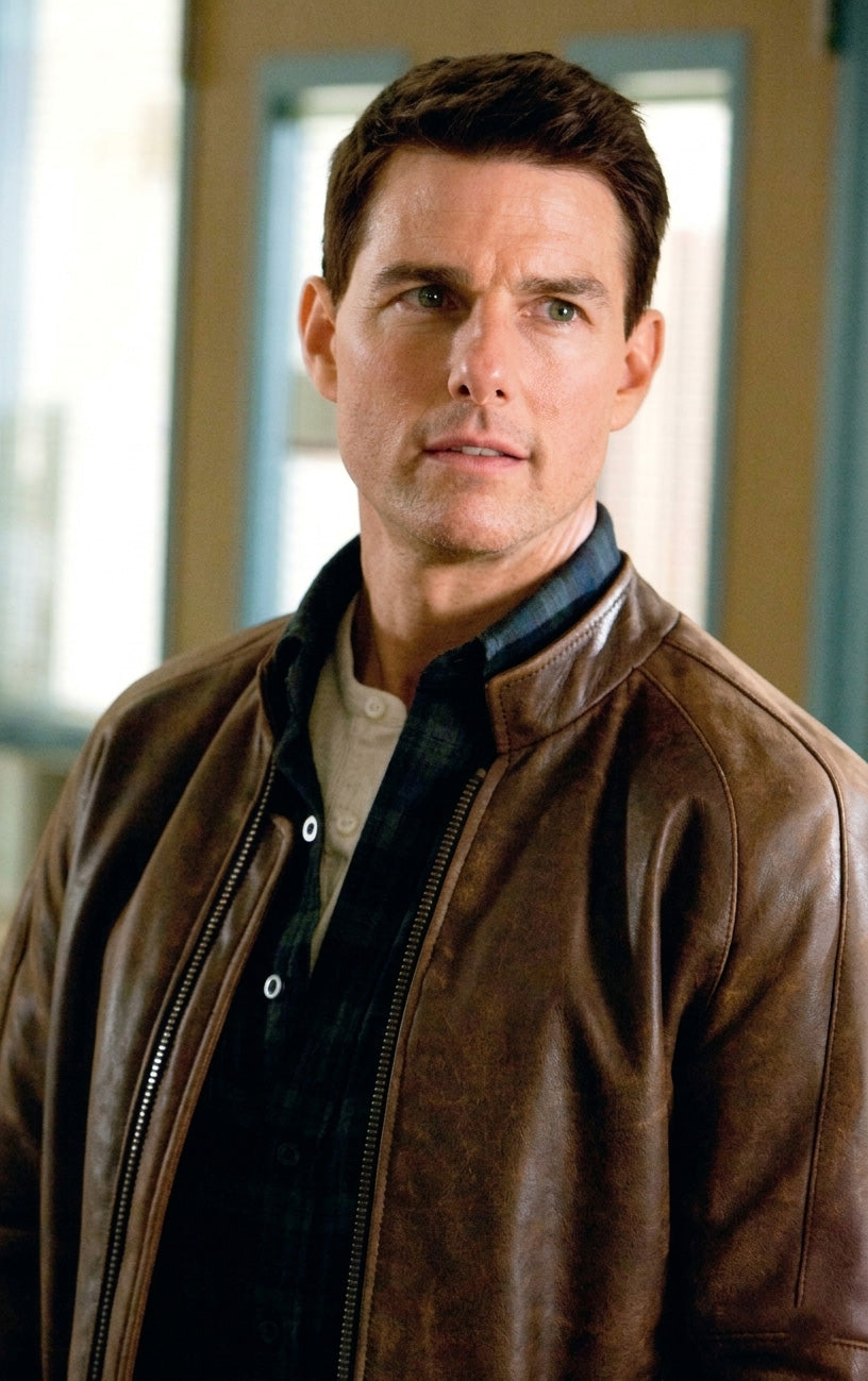 Hollywood Jacket Brown Mission Leather Jacket