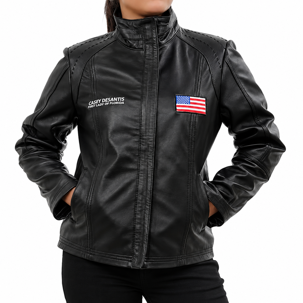 Hollywood Jackets  Women’s Florida Alligator Leather Jacket