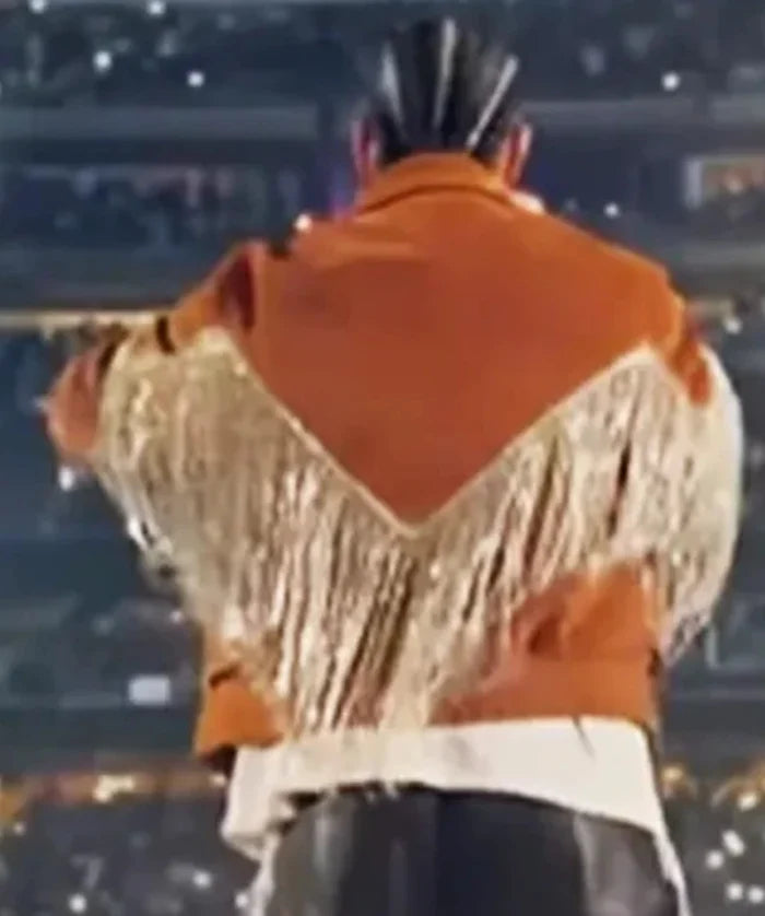 Houston Rodeo Drake Brown Fringe Jacket