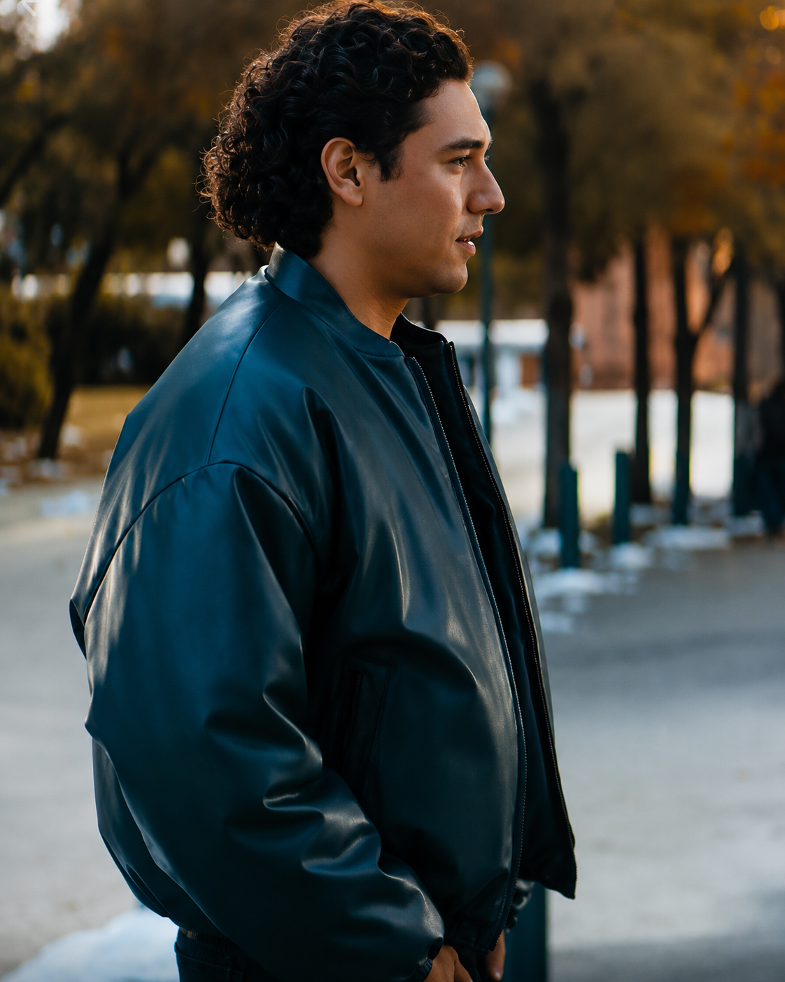 Off Campus Garrett Graham Leather Jacket