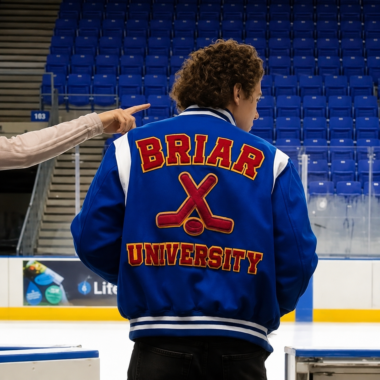 Off Campus Garrett Graham Varsity Jacket