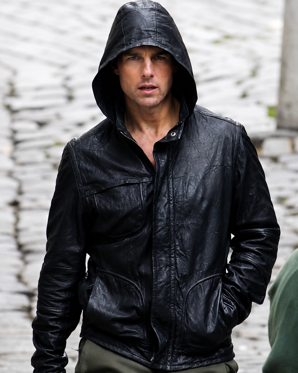MI Ghost Protocol Tom Cruise Leather Jacket