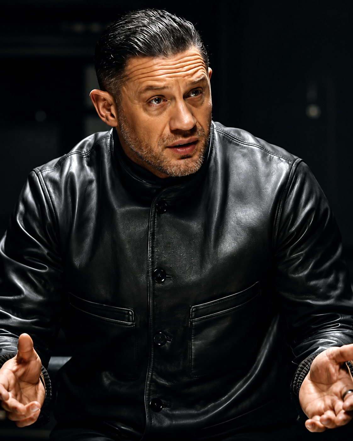 MobLand Tom Hardy Leather Jacket