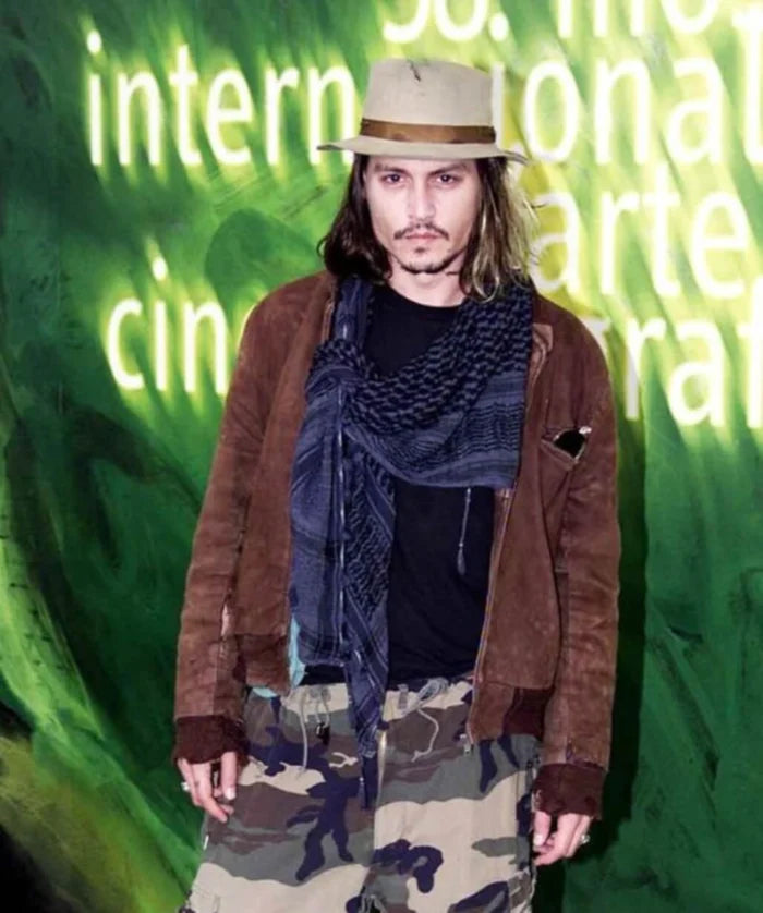 Premium Johnny Depp Inspired Suede Jacket
