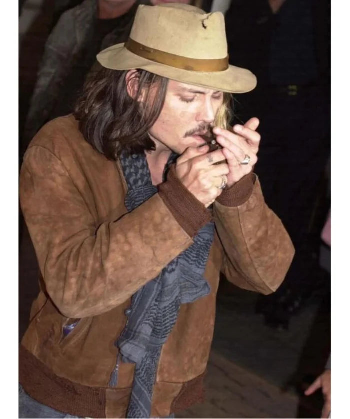 Premium Johnny Depp Inspired Suede Jacket