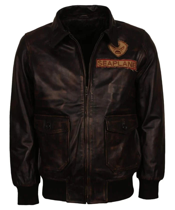 Jumanji 2 Nick Jonas Leather Jacket