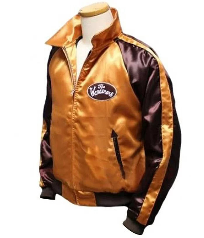 Ken Wahl The Wanderers Satin Jacket – Richie Varsity Bomber Jacket