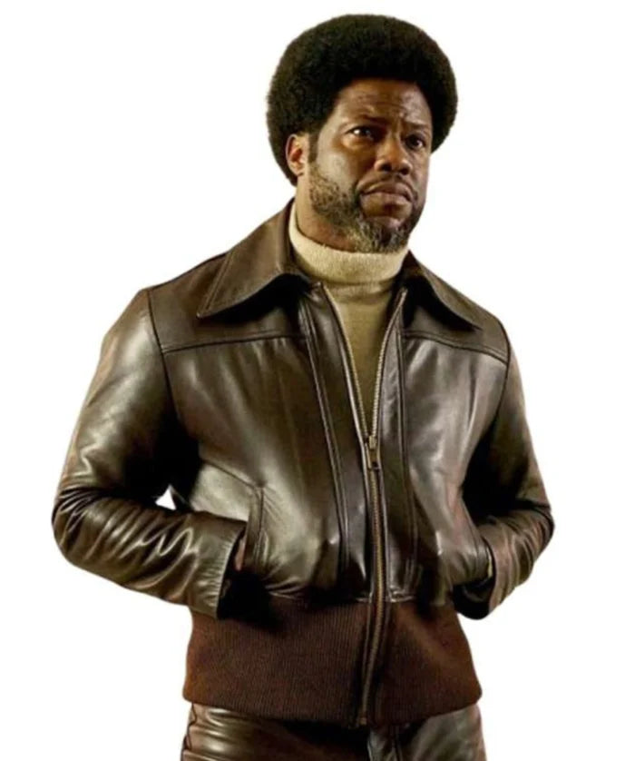 Kevin Hart Inspired Brown Jacket – Fight Night