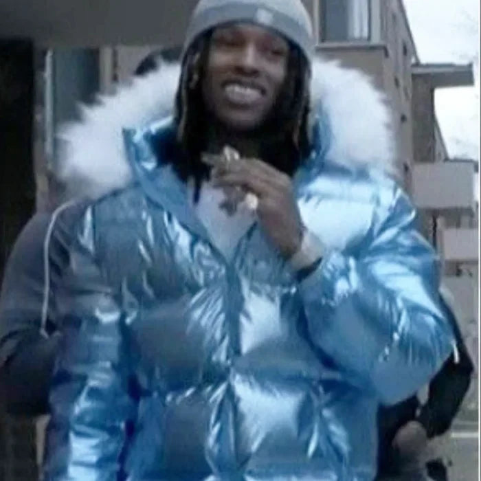 King Von Blue Jacket