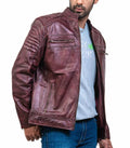 Premium Black Moto Leather Jacket – Celebrity Inspired