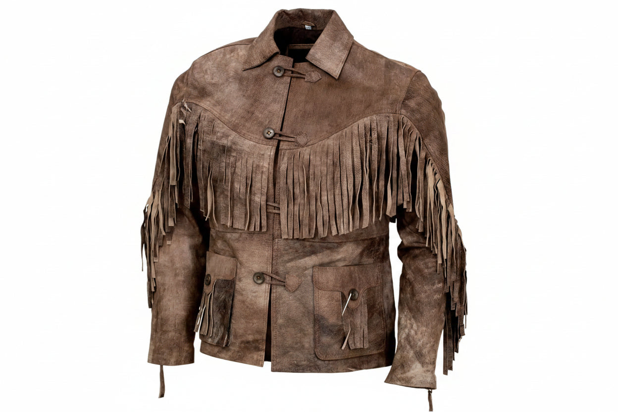 Hollywood Jackets Eric Bana Addison Deadfall Fringe Suede Jacket