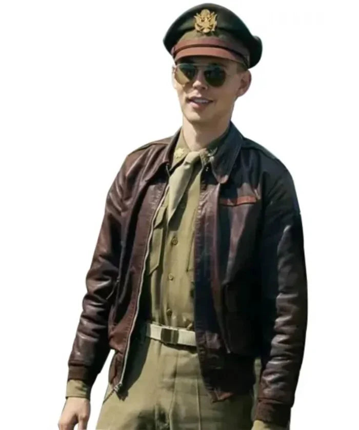 Master of The Air Austin Butler Leather Jacket