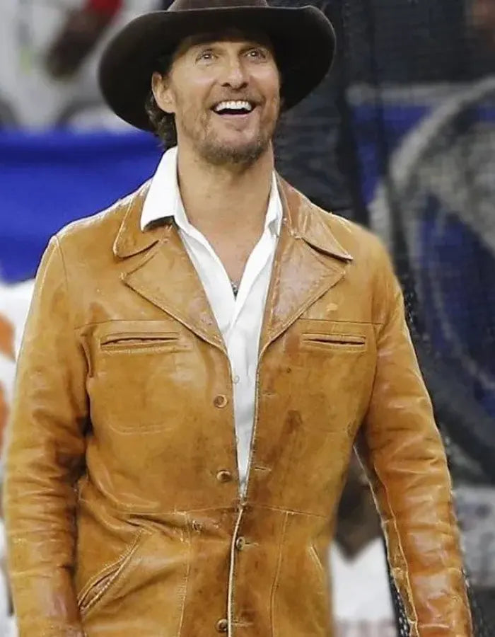 Matthew Mcconaughey Leather Jacket