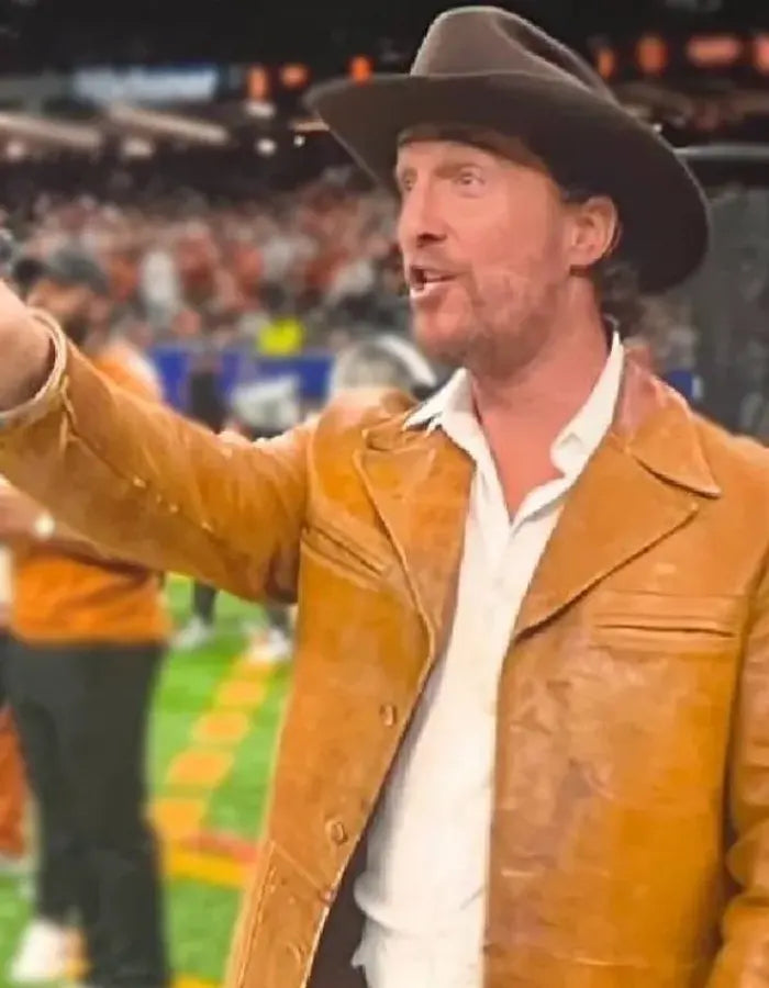 Matthew Mcconaughey Leather Jacket
