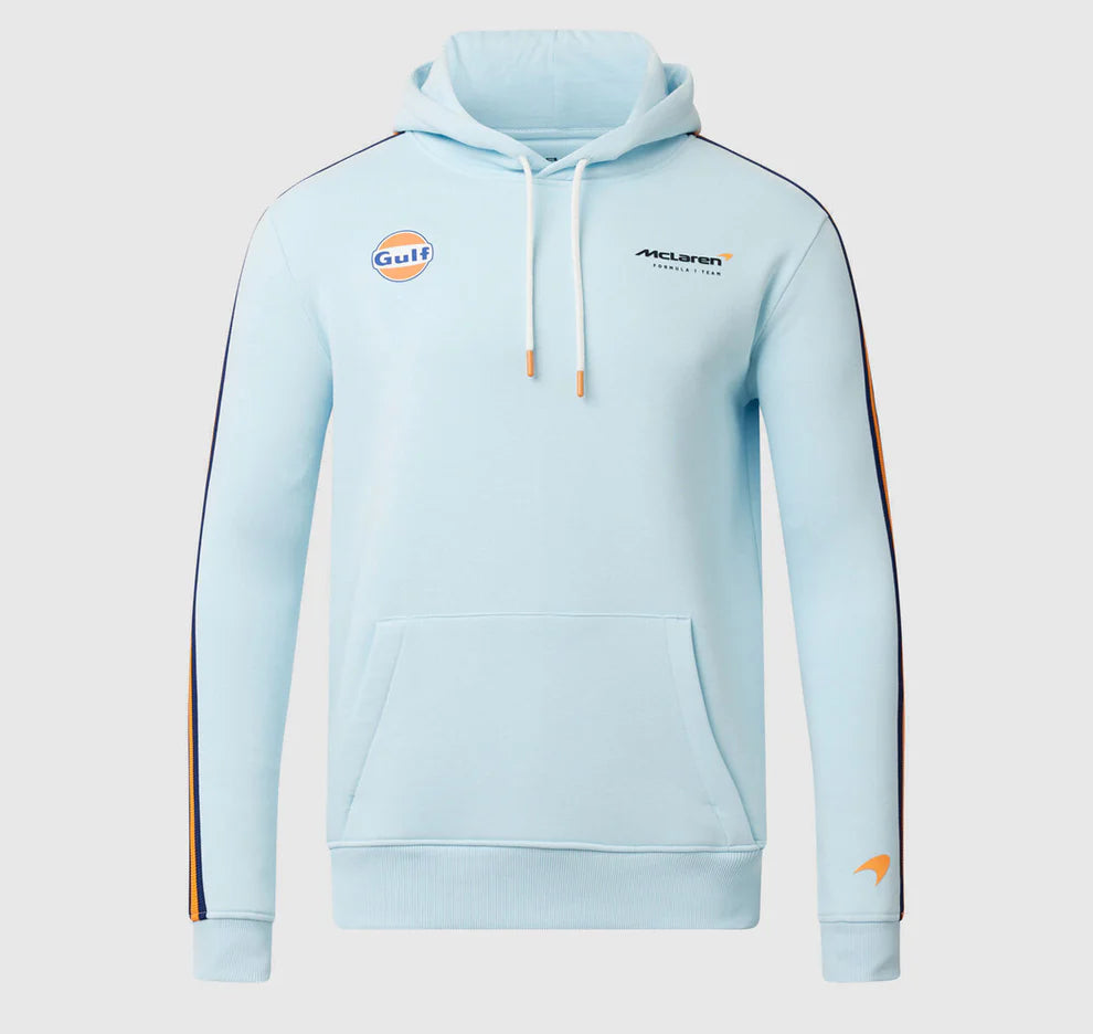 McLaren F1 Mens Gulf Track Hoodie