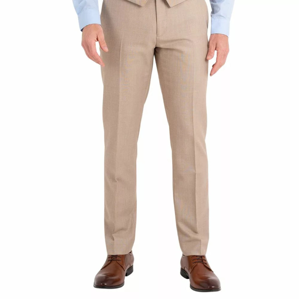 Men’s Tan 3 Piece Wedding Suit