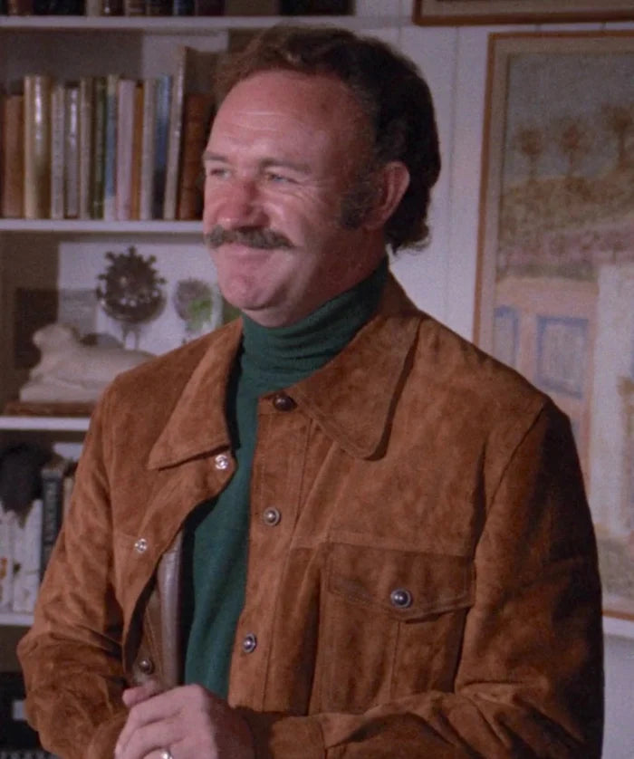 Night Moves Gene Hackman Inspired Suede Jacket