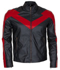 Dick Grayson Red Nightwing Faux Leather Jacket – DC Superhero Cosplay Jacket