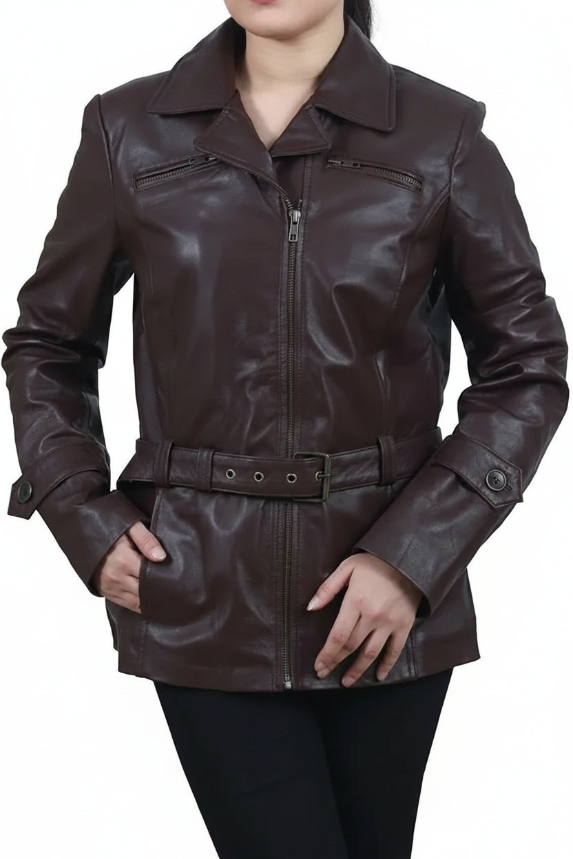 Hollywood Jackets Captain America Peggy Carter Leather Jacket