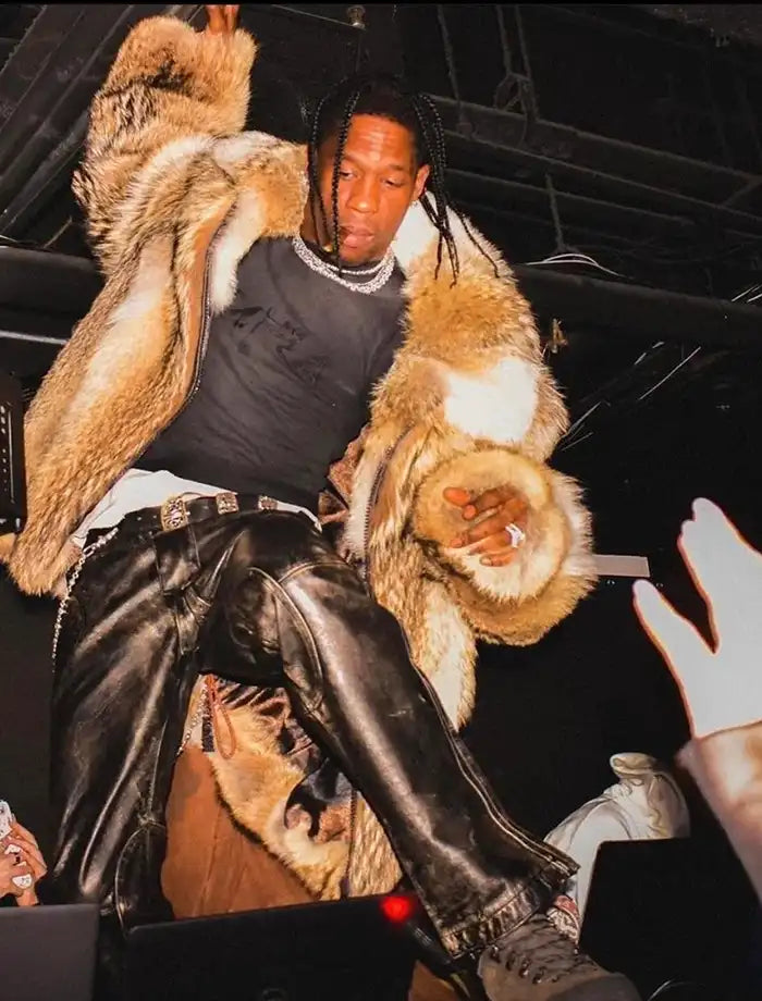 Hollywood Jackets Playboi Carti Fur Coat