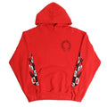 Hollywood Jackets Red Chrome Hearts Cross Hoodie