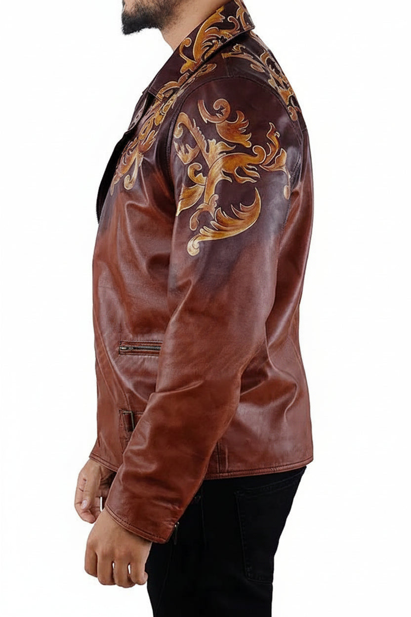 Hollywood Jackets Dr. Luis Serra Navarro Resident Evil 4 Leather Jacket