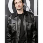 Robert Pattinson Trucker Leather Jacket