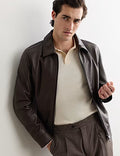 Hollywood Jacket Modern Leather Zip Jacket