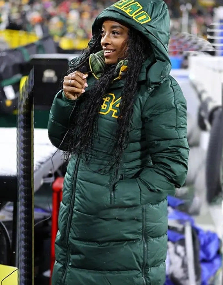 Simone Biles Packers Jacket