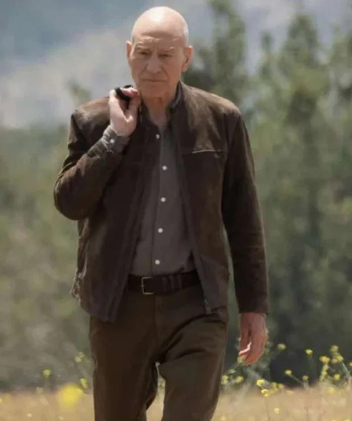 Jean-Luc Picard Star Trek Picard Brown Jacket