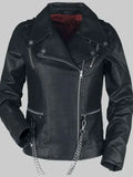 Hollywood Jackets Stranger Things Hellfire Club Black Biker Leather Jacket