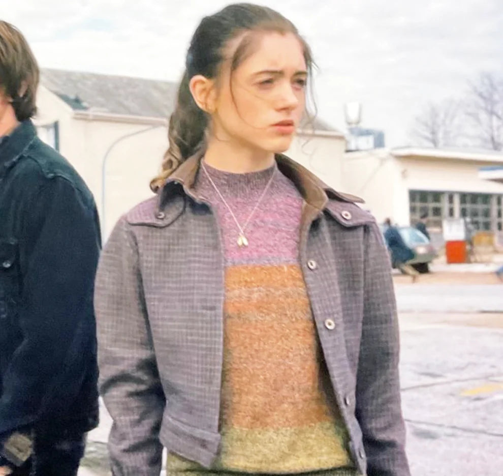 Stranger Things S01 Nancy Wheeler Purple Jacket