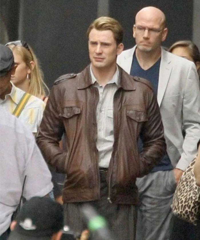 Captain America Avengers Chris Evans Jacket