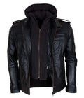 Metal Gear Solid Snake Cosplay Leather Vest – Premium Genuine Leather Vest