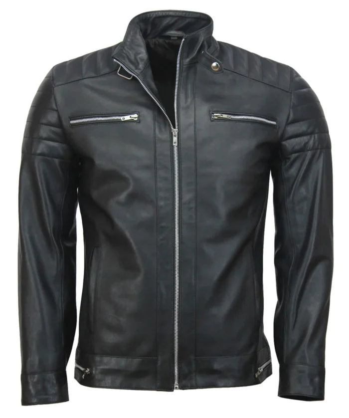 Andrew Tate Top G Cobra Style Leather Jacket