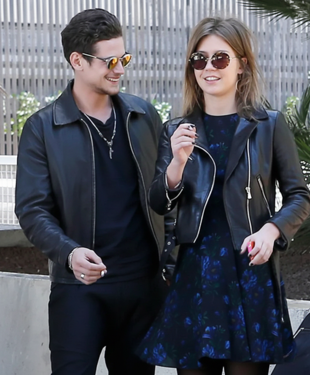 Hollywood Jackets Adèle Exarchopoulos Inspired Leather Biker Jacket