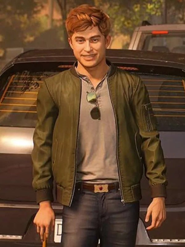 Hollywood Jackets Harry Osborn Spider-Man 2 Black Bomber Jacket