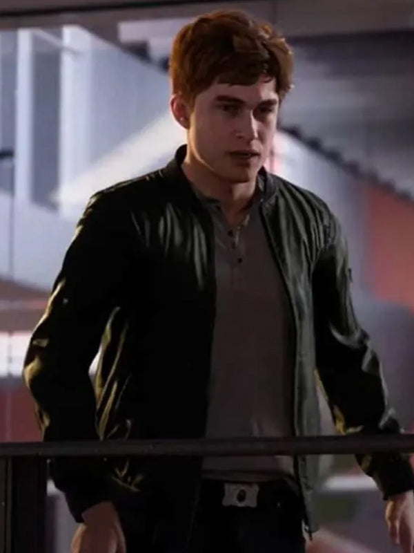 Hollywood Jackets Harry Osborn Spider-Man 2 Black Bomber Jacket