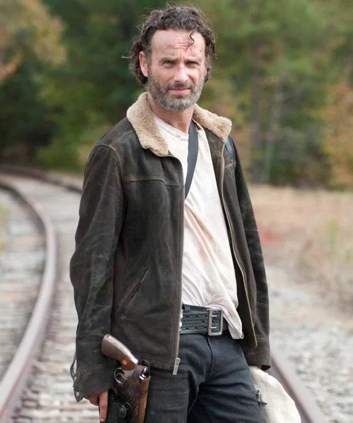 The Walking Dead Rick Grimes Inspired Jacket