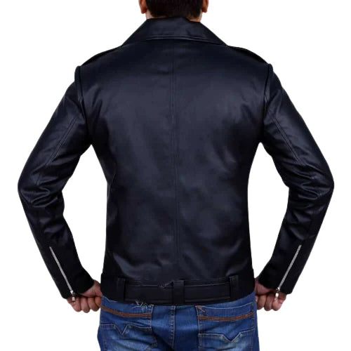 Walking Dead Negan Black Leather Jacket