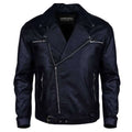 Hollywood Jackets Walking Dead Negan Black Leather Jacket