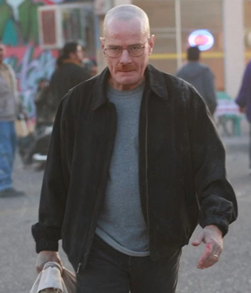 Hollywood Jackets Walter White Black Cotton Jacket