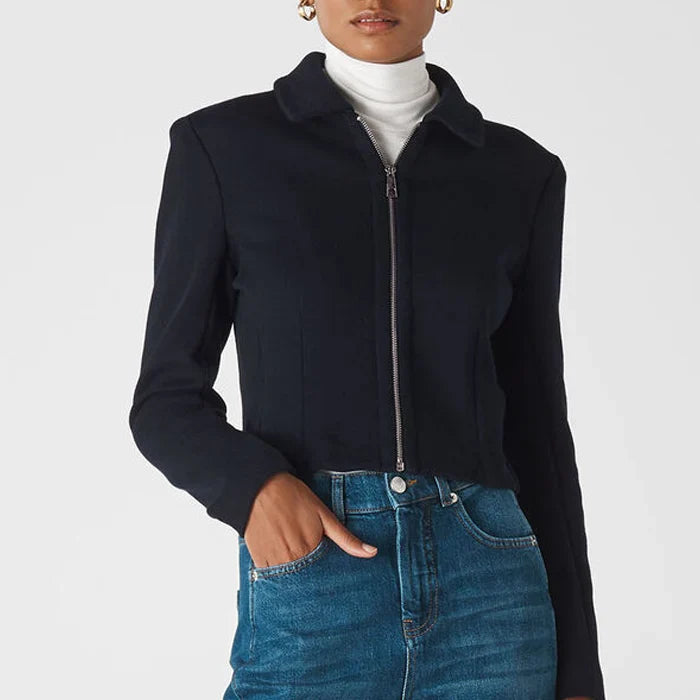 Whistles Jersey Jacket